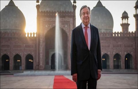 UN Secretary General Antonio Guterres left Pakistan