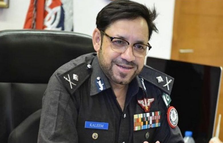 Sindh Inspector General of Police Dr Syed Kaleem Imam. 