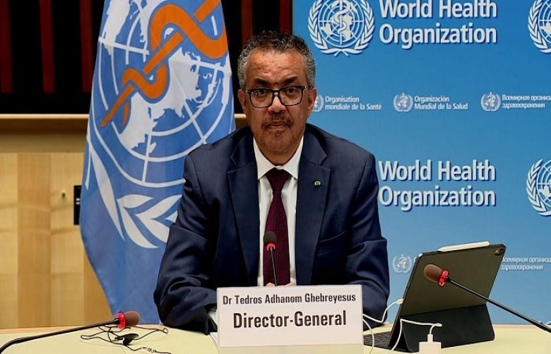 WHO Director-General Tedros Adhanom 
