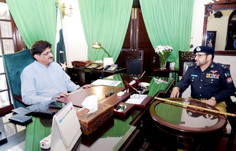 Chief Minister, IG Sindh discuss law &amp; order situation