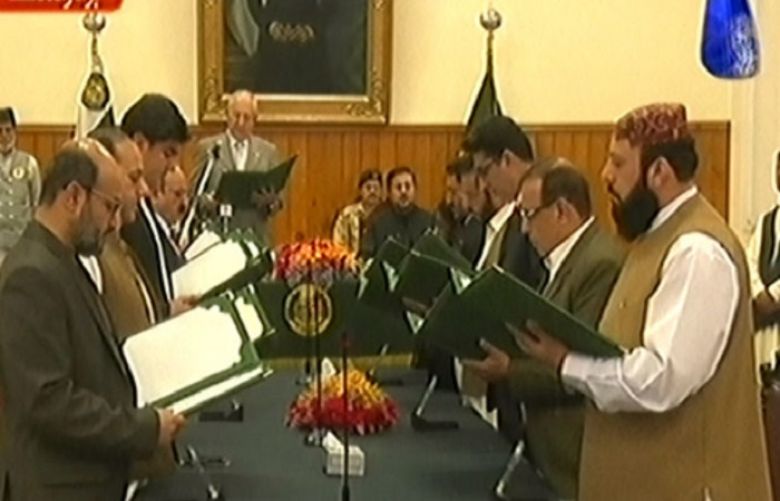 Balochistan Cabinet takes oath