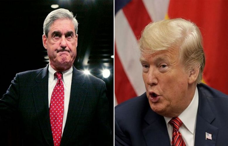 US President Donald Trump and Special Counsel Robert Mueller