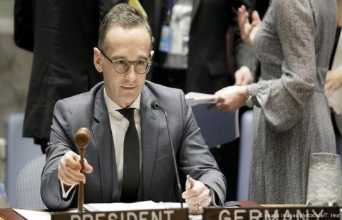 Heiko Maas says 'world peace threatened by nuclear weapons'
