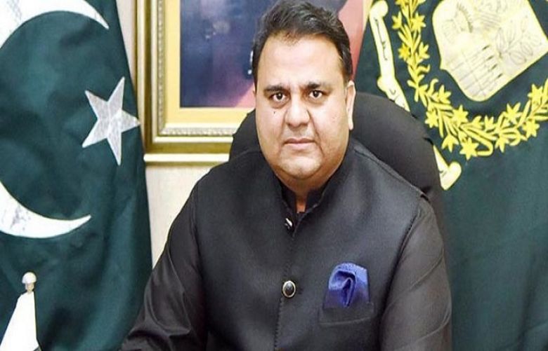  federal minister Fawad Chaudhry