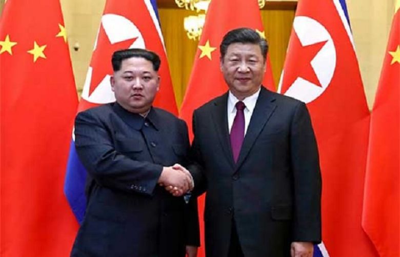 North Korea&#039;s Kim met China&#039;s Xi on first foreign trip