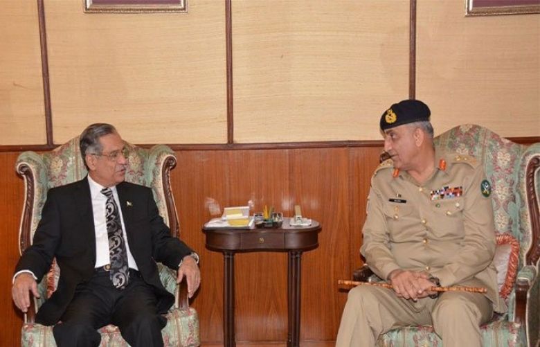 Army Chief meets CJP