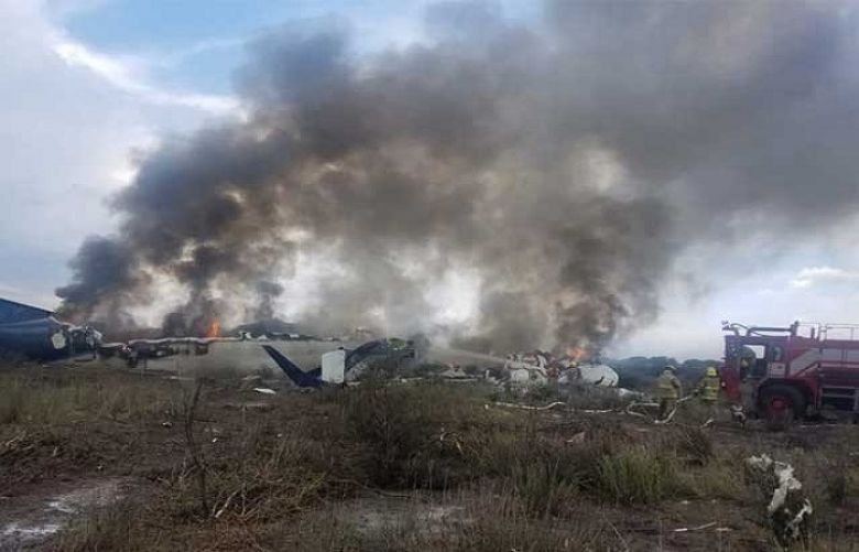 No fatalities, nearly 85 injured as plane crashes in Mexico