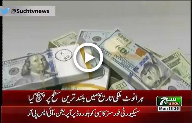 Dollar shoots to record high of Rs128.26 in interbank market