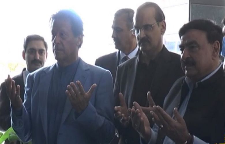 PM Imran Khan inaugurated the upgradation project of Cantonment General Hospital Rawalpindi