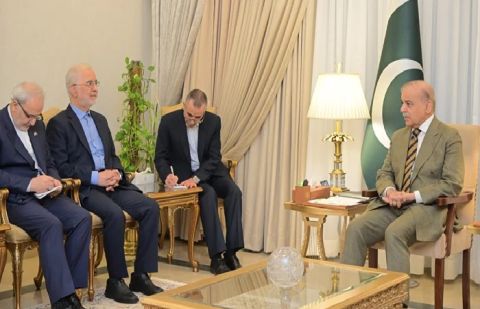 PM Shehbaz urges Iran-US de-escalation in meeting with Momeni