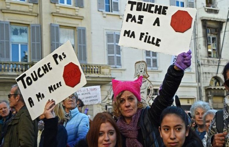 Thousands protest in &#039;feminist tidal wave&#039; against sexist violence