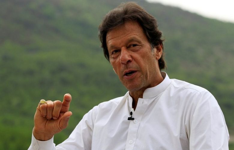 Pakistan Tehreek-e-Insaf chairperson Imran Khan