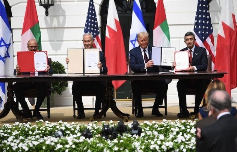 UAE, Bahrain sign normalization deals with Israel at White House