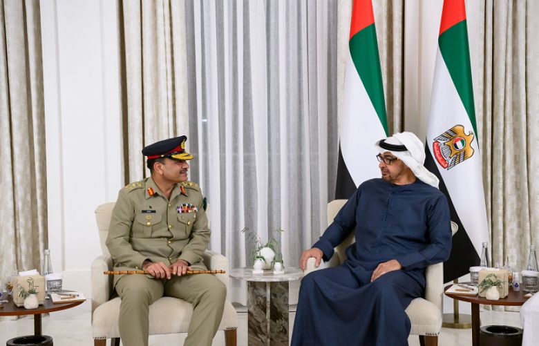 COAS, UAE president review bilateral relations