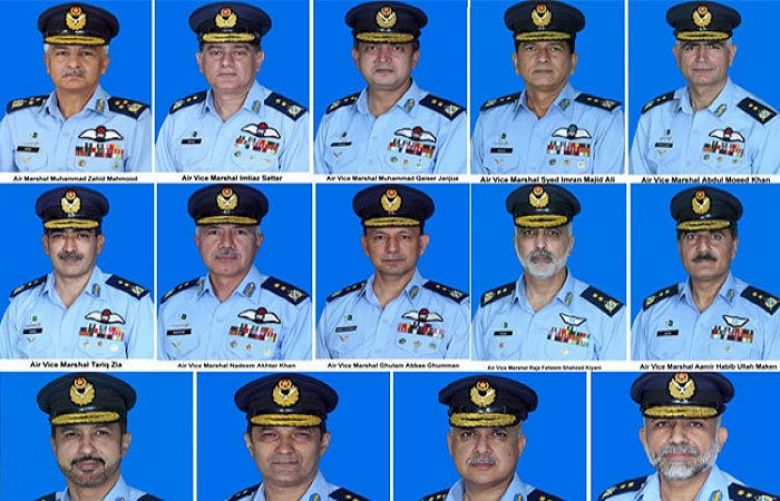 Federal government promoted 14 PAF officers to next ranks