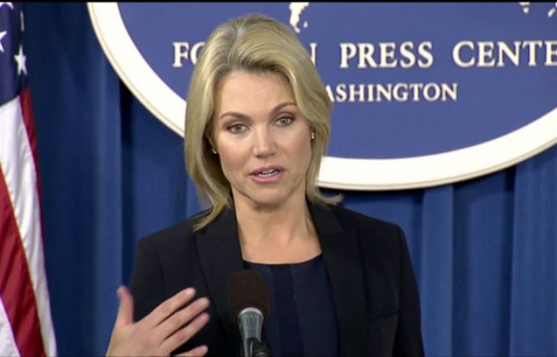 US State Department spokesperson Heather Nauert