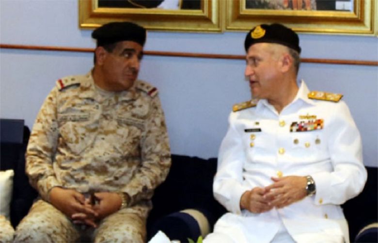 Naval Chief Discusses Bilateral Matters With Saudi Commander