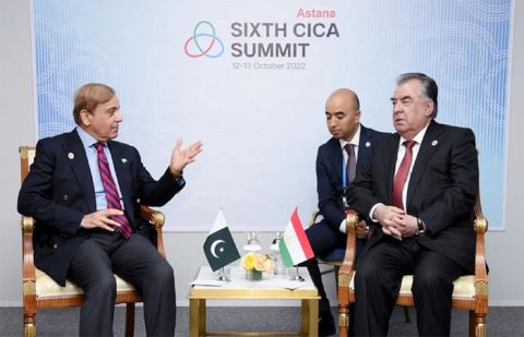 Pakistan, Tajikistan agree to strengthen economic ties in trade, energy & connectivity