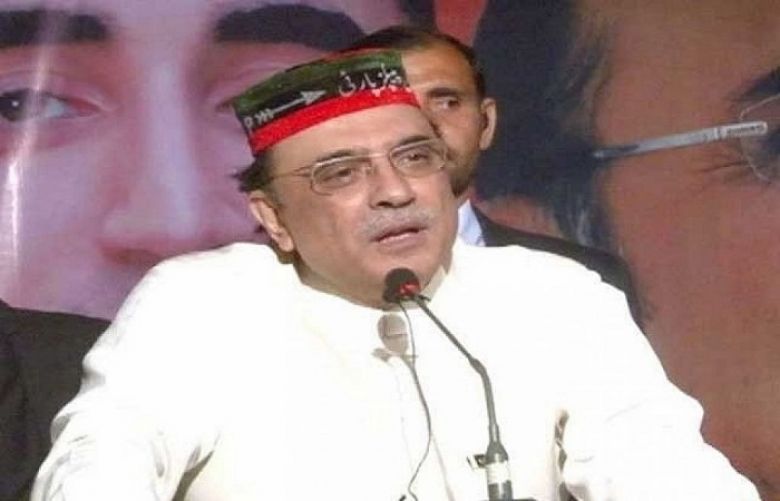 Former president and co-chairman of Pakistan People’s Party (PPP), Asif Ali Zardari