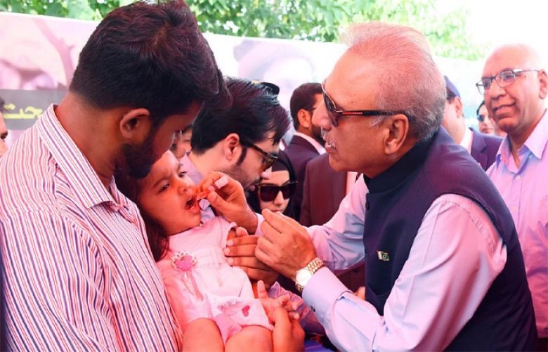 Pakistan to become polio-free by next year, President