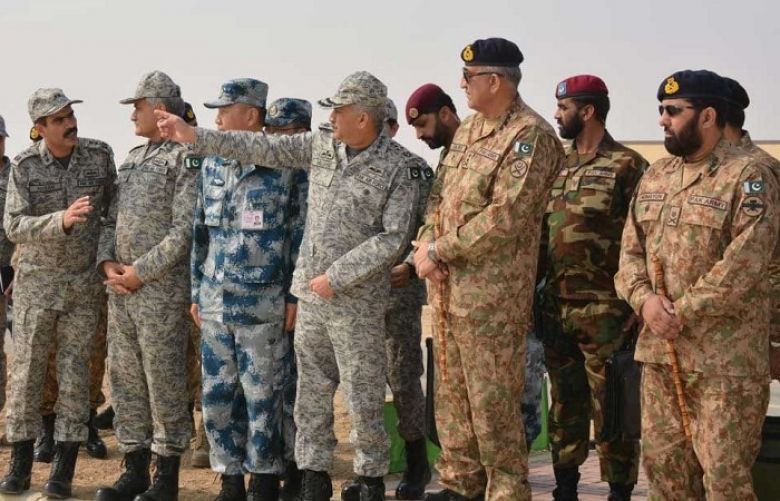 COAS witnesses ongoing Pak-China International Air Exercise Shaheen-VII