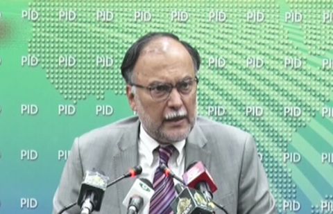 Minister for Planning and Development Ahsan Iqbal 