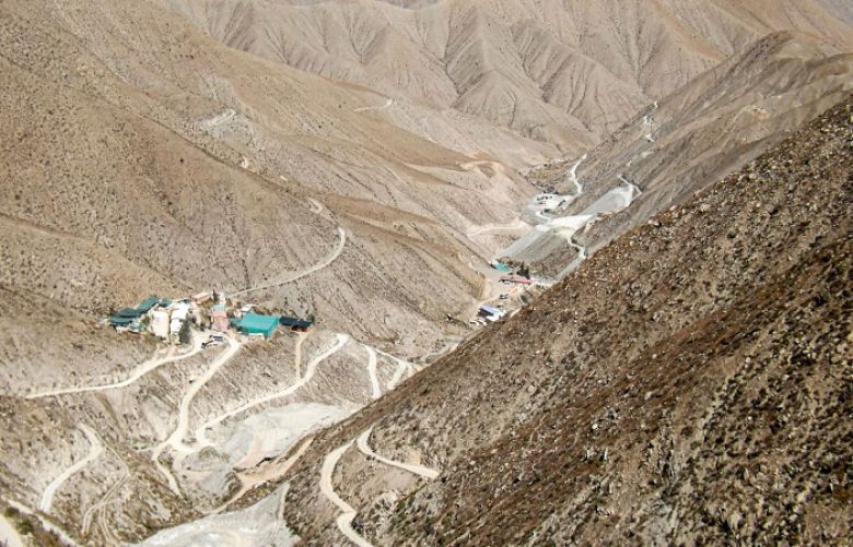 View of La Esperanza mine, Arequipa region