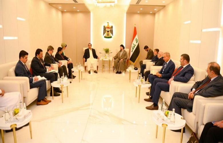  meeting between Foreign Minister Bilawal Bhutto Zardari and head of Islamic Supreme Council of Iraq Sheikh Dr Hamoudi in Baghdad