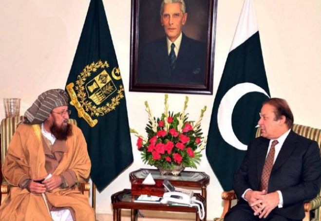 Samiul Haq meeting Premier Nawaz Sharif