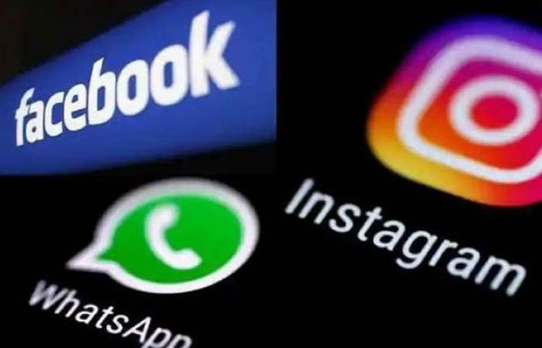 WhatsApp, Facebook, Instagram