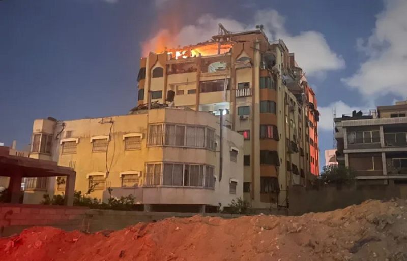 غزہ پر اسرائیلی فضائی حملے، 12 فلسطینی شہید – SUCH TV