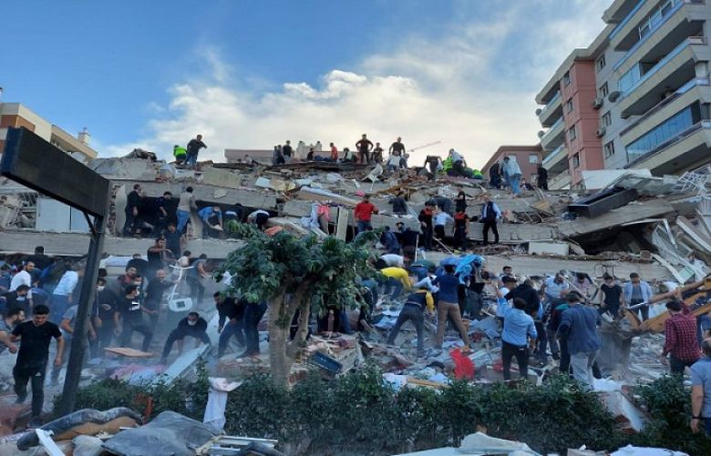 Dozens dead as powerful earthquake shakes Turkey, Syria