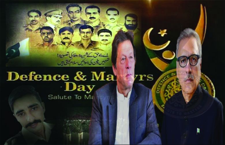President Alvi, PM Imran pay tributes to sons of soil on Defence and Martyrs Day