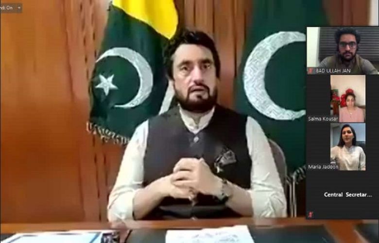 Federal Minister and Chairman Kashmir Committee Shehryar Khan Afridi
