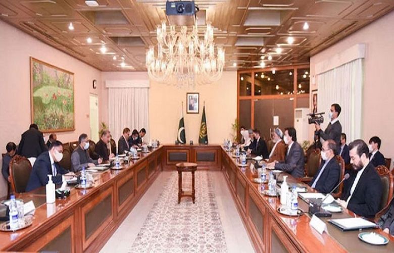 FM Qureshi discusses Afghan peace process with Hizb-e-Wahdat-e-Islami delegation