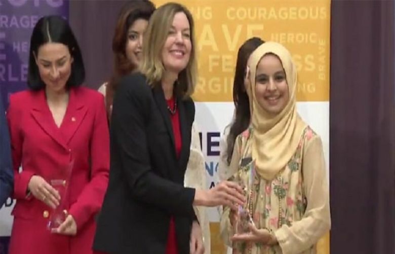 Pakistan&#039;s Dania Hassan receives &#039;Emerging Young Leaders Award&#039;
