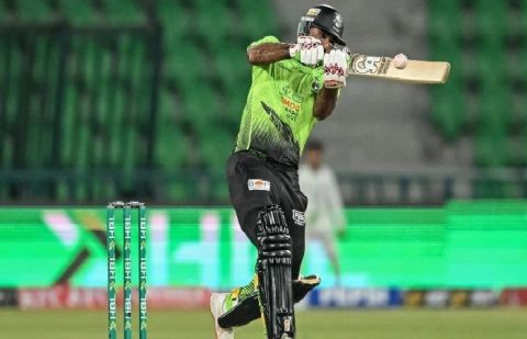 Lahore Qalandars batter Fakhar Zaman