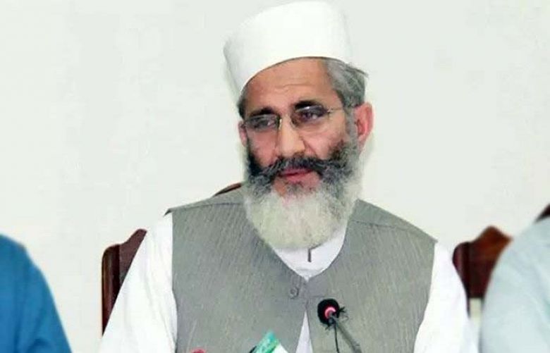 JI chief rejects Rehman’s suggestion against taking oath in parliament