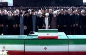 Funeral prayers for Iranian Supreme Leader Khamenei, family members offered in Tehran