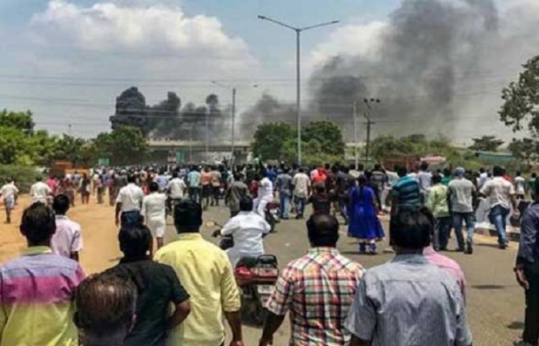 Indian police kill 12 in protest over copper plant