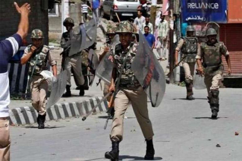 A complete shutdown is being observed today in Indian Occupied Kashmir