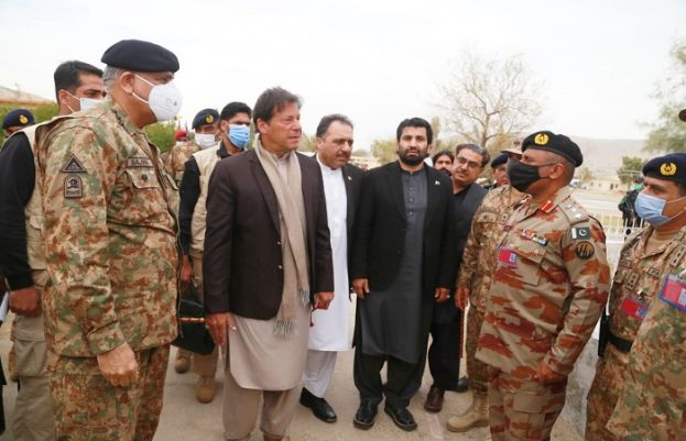 Prime Minister(PM) Imran Khan and Chief of Army Staff (COAS), General Qamar Javed Bajwa visited Noushki, Balochistan.