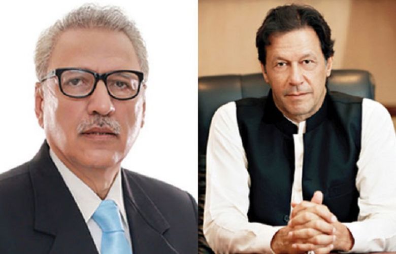 President Dr Arif Alvi and Prime Minister Imran Khan
