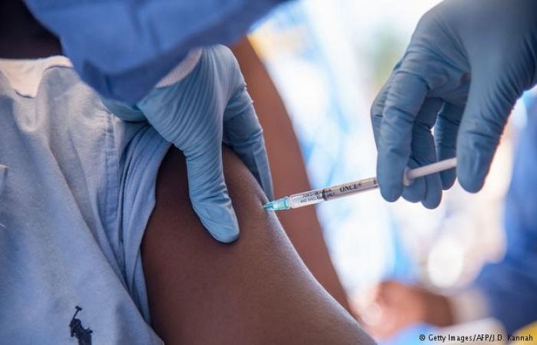 Thousands of health and frontline workers have received Ebola vaccinations
