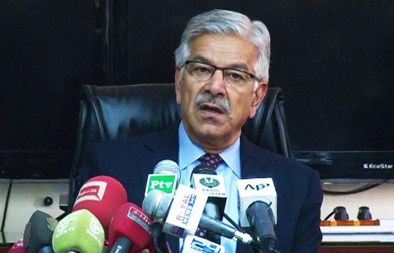Federal Defence Minister and Minister of Water and Power, Khawaja Asif