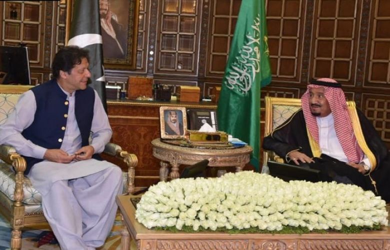 PM Imran meets Saudi King Salman, discusses matters of mutual interest