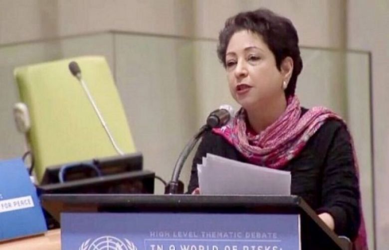 Pakistan&#039;s permanent representative to the United Nations Dr. Maleeha Lodhi 