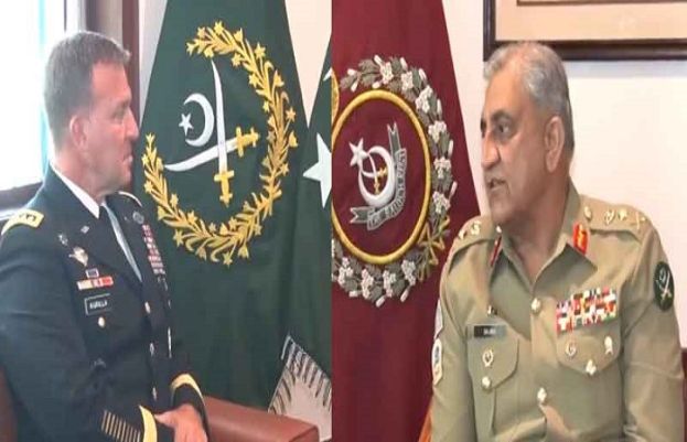 Chief of Army Staff General Qamar Javed Bajwa discussed military-to-military ties with Commander US Centcom General Michael Erik Kurilla,
