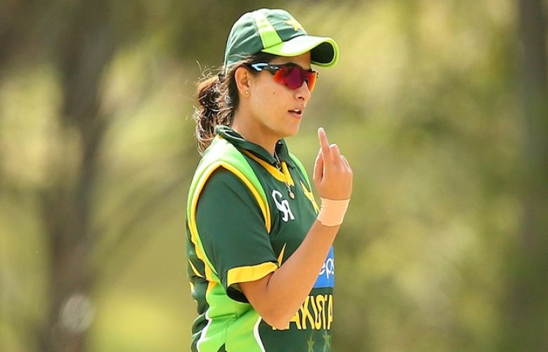 Pakistani cricketer Sana Mir