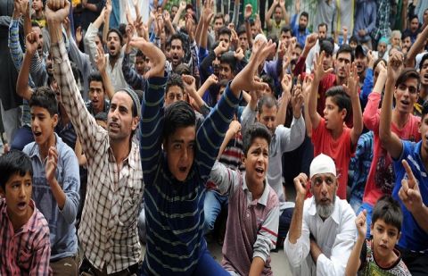 Kashmiris observing Right to Self-Determination Day today